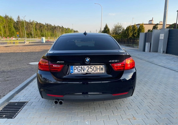 BMW Seria 4 cena 89900 przebieg: 63800, rok produkcji 2014 z Gniezno małe 211